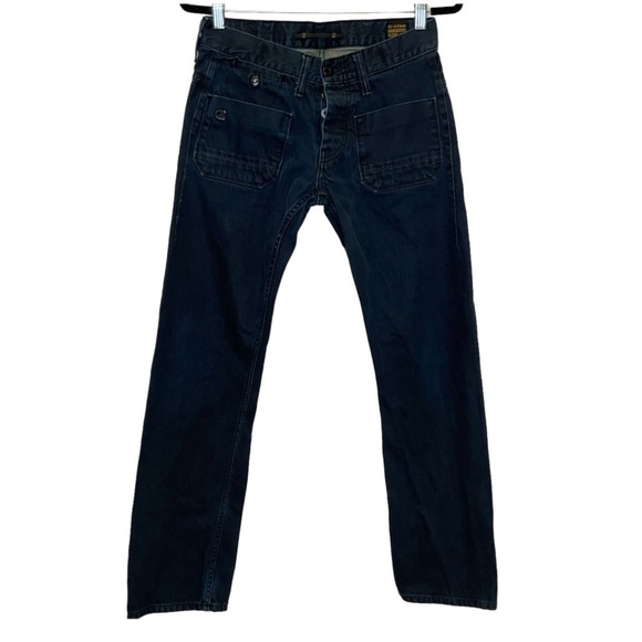 G-Star Raw Denim Jeans Button FlyNavy Size 29